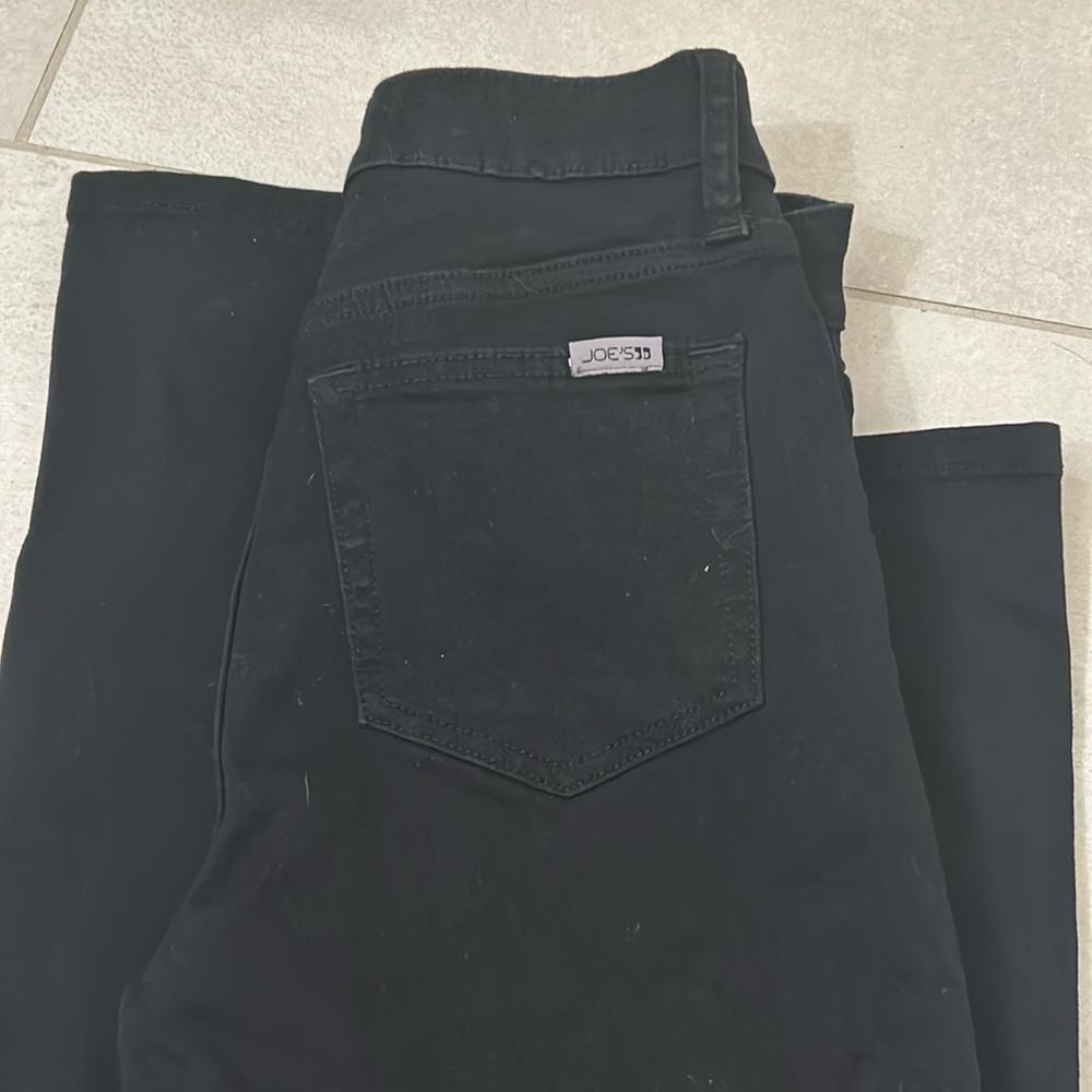 Black bootcut jeans